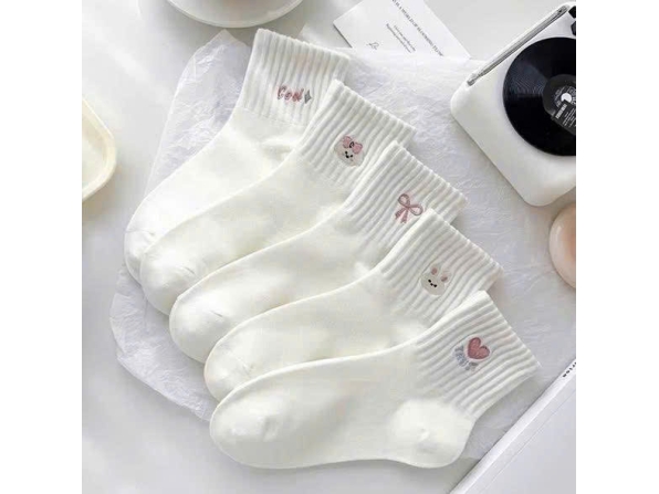 VỚ NỮ TRẮNG NƠ 356 - LỐC 10 ĐÔI